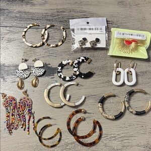 Earring Lot! 13 Pair